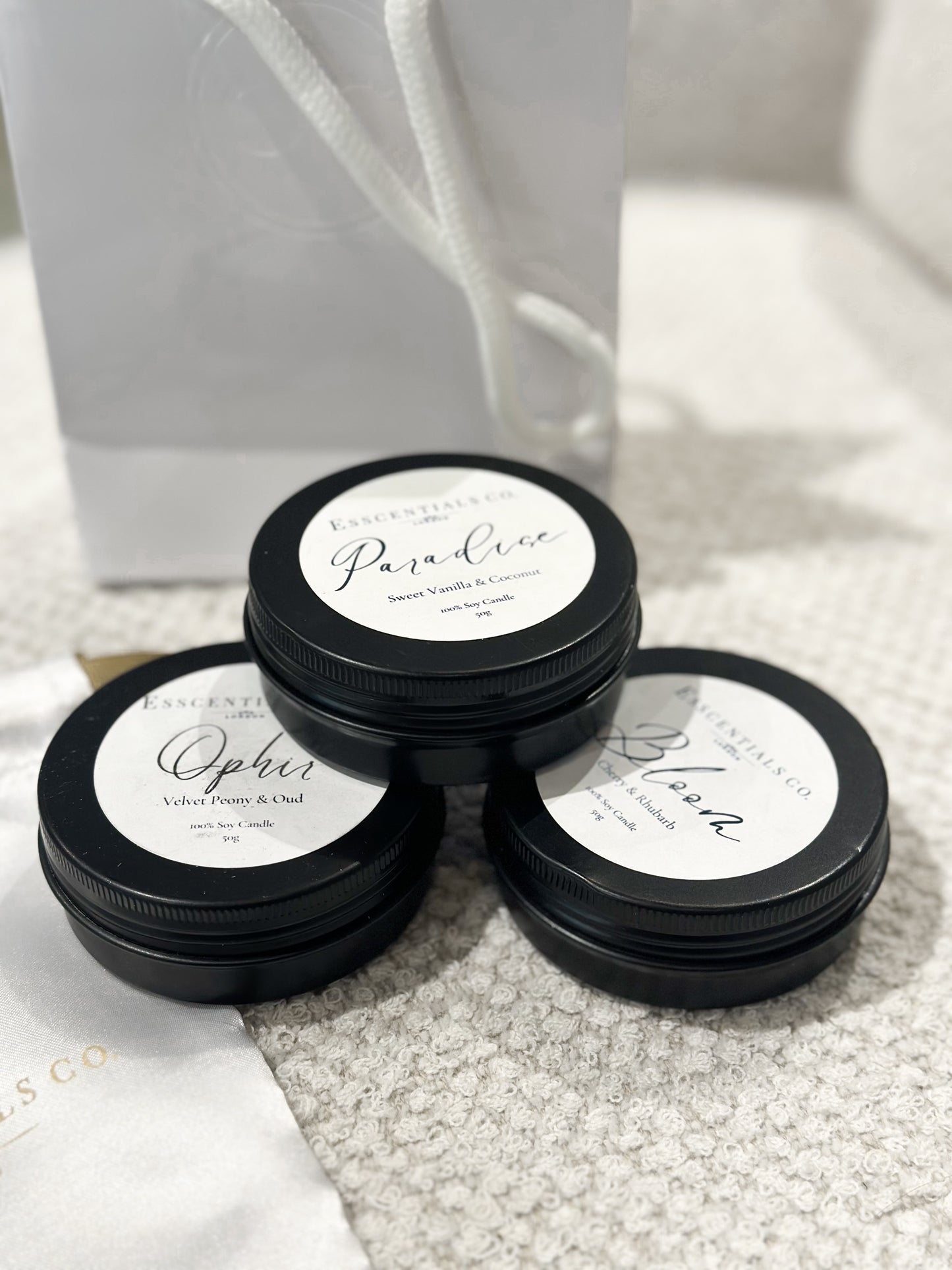 Starter Candle Set - Soy Candles - Esscentials Co.