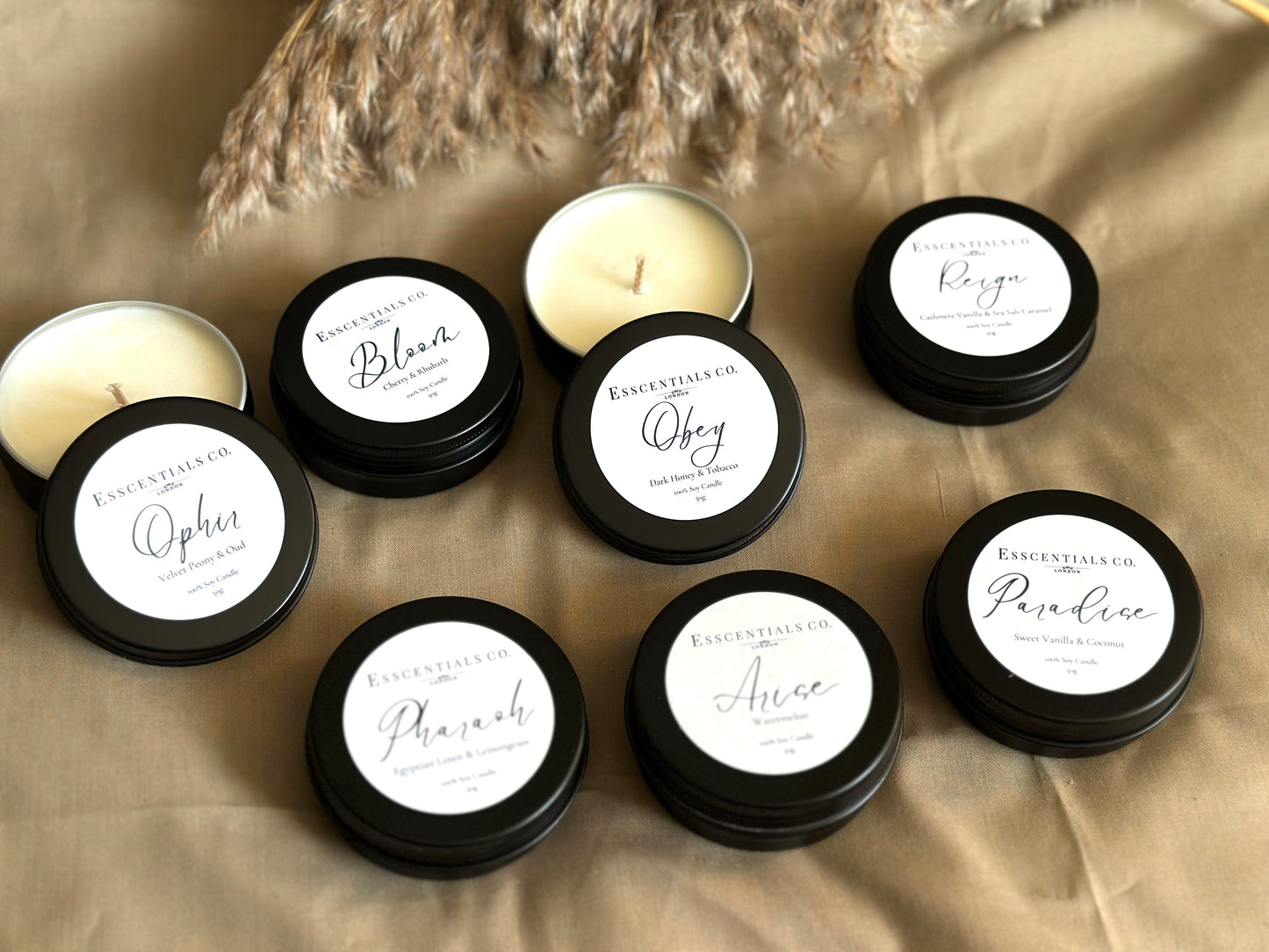 Starter Candle Set - Soy Candles - Esscentials Co.